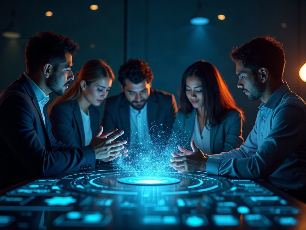 El equipo de QUAVIX construyendo soluciones de IA y tecnología